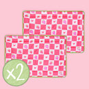 Set de 2 Tapis Polaires |  Fraise