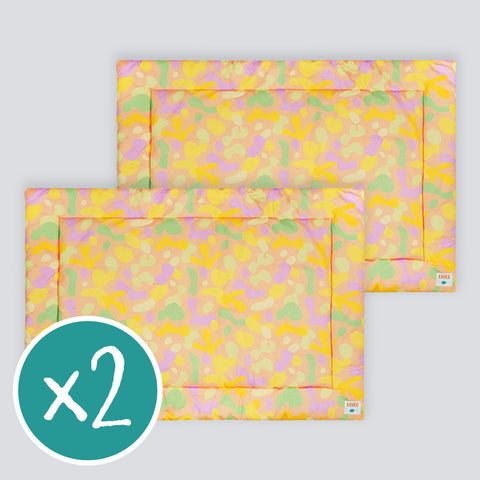 Set de 2 Tapis Polaires | Pigcasso 2 | Velours