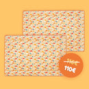 Set de 2 Tapis Polaires | Champignon