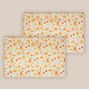 Set de 2 Tapis Polaires | Pumpkin Spice Chon