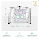 haybag motif dalmatien de la marque kavee avec dimensions et détails du produit