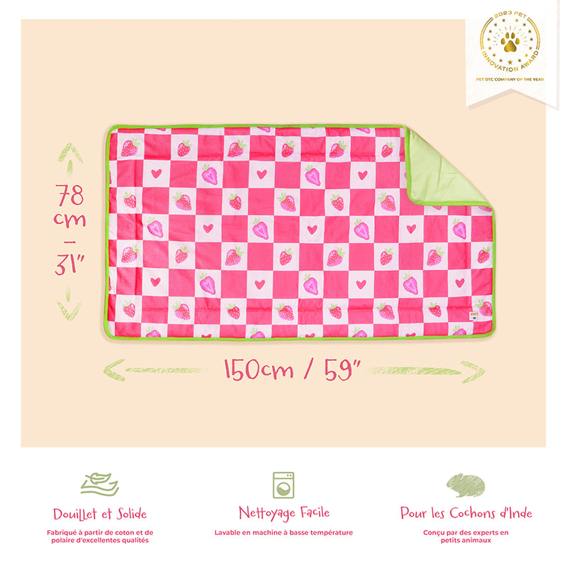 Set de 2 Tapis Polaires |  Fraise