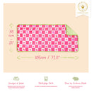 Set de 2 Tapis Polaires |  Fraise