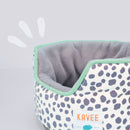 dodo kavee en motif dalmatien avec illustration