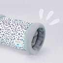  tunnel polaire marque Kavee en motif dalmatien avec illustration sur fond gris