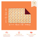 Tapis Polaire | Champignon | Velours