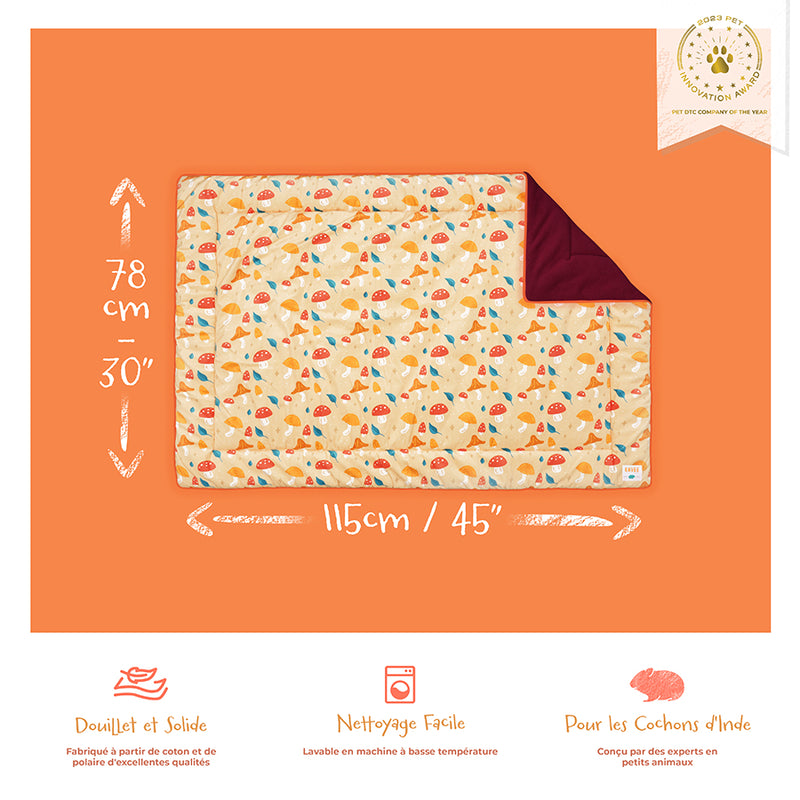 Tapis Polaire | Champignon | Velours