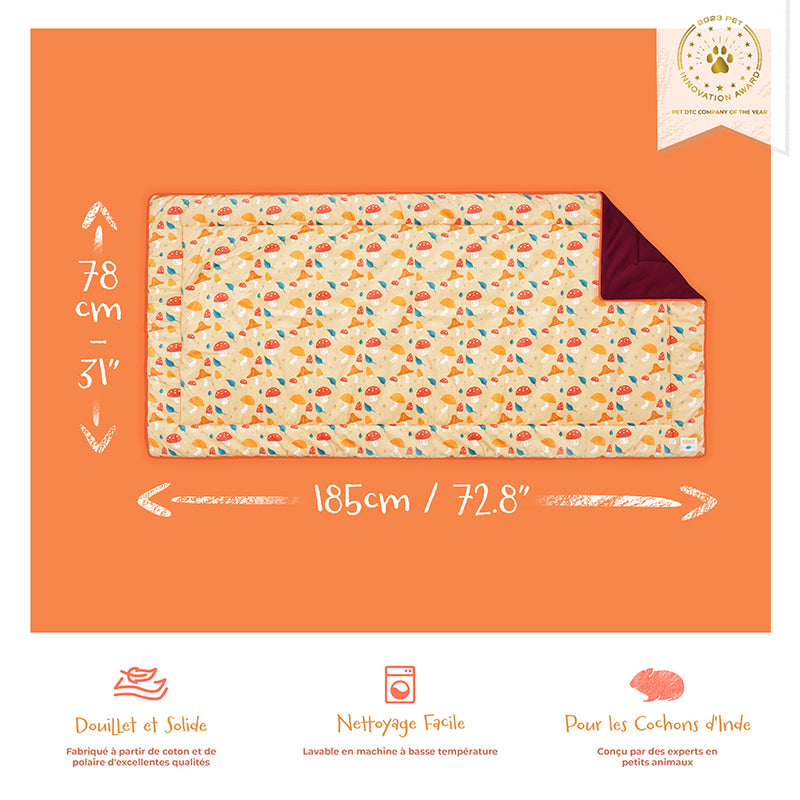 Tapis Polaire | Champignon | Velours
