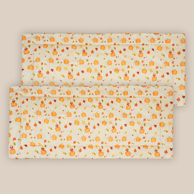 Set de 2 Tapis Polaires | Pumpkin Spice Chon