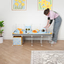 Cavy Cage Rehaussée 4x2 avec plexiglass