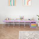 Cavy cage Réhaussée 6x2 avec plexiglass