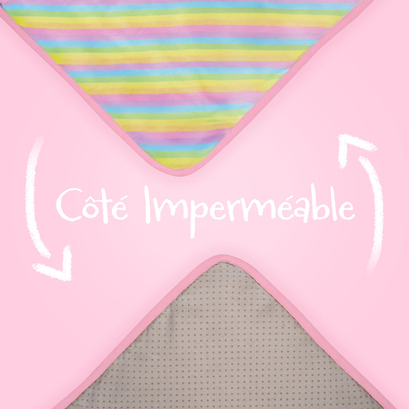 Tapis Polaire Premium pour Cochons d’Inde | Arc-en-ciel