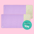 Lot de 2 Tapis Polaires Premium pour Cochons d’Inde | Arc-en-ciel