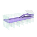 Cavy Cage Loft Réhaussée 6x2 avec plexiglass