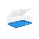 Cavy Cage Blanche 3x2 pour cochons d'inde - Petit prix