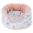 dodo lit polaire pour cochon d'inde en tissu rose licorne par kavee 