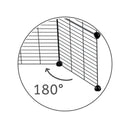 Une grille noire avec barreaux etroits pour creer des portes et des couvercles sur des cavy cages pour cochons d'inde Kavee