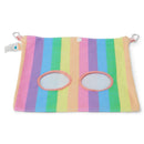 sac a foin pour cavy cage cochon d'inde en tissu arc-en-ciel par kavee 