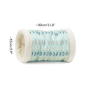 Dimensions d'un tunnel en polaire bleu nature nordique pour cochon d'Inde par Kavee