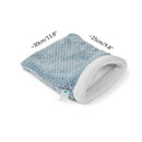 dimensions sac de couchage pour cochon d'inde en polaire bleu par kavee 