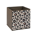 Une boite de rangement pour cavy cage cochon d inde Kavee marron leopard