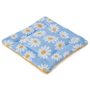 pee pad impermeable polaire pour cochon d'inde en tissu fleur marguerite par kavee 