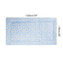 dimension taille tapis polaire cochon d'inde cobaye lapin 4x2 fleur marguerite bleu jaune cavy c&C cage kavee