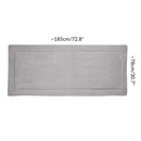 Dimensions des tapis polaire uni gris 5x2 pour cochon d'inde lapin de la marque Kavee