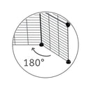 Une grille noire avec barreaux etroits pour creer des portes et des couvercles sur des cavy cages pour cochons d'inde Kavee