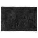 tapis polaire cochon d'inde lapin 3x2 motif tissu noir pour cavy c&c cage par Kavee