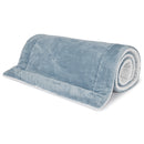 tapis polaire uni bleu 3x2 en rouleau pour cochon d'inde lapin de la marque Kavee