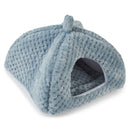 Maison Dodo polaire pour cochon d'inde en tissu bleu par kavee