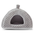 Maison Dodo polaire pour cochon d'inde en tissu gris par kavee