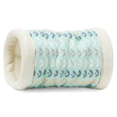 Tunnel en polaire bleu nature nordique pour cochon d'Inde par Kavee