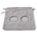 sac a foin pour cavy cage cochon d'inde en tissu gris par kavee 