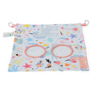 sac a foin pour cavy cage cochon d'inde en tissu rose licorne par kavee 